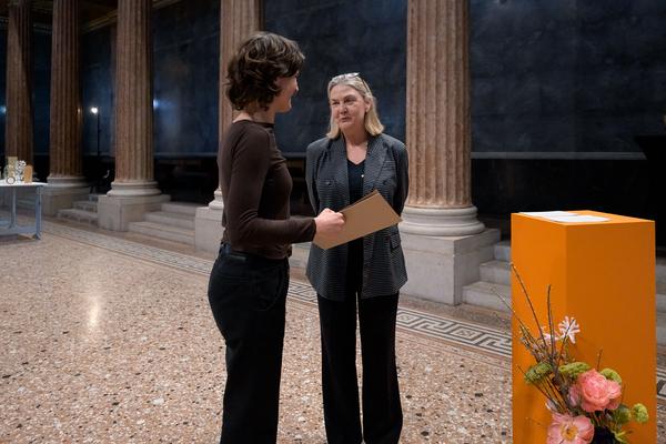 Birgit-Jürgenssen-Preis 2025: Antonia De La Luz Kašik (Akademie der bildenden Künste, 09.04.2025) Foto: eSeL.at - Joanna Pianka