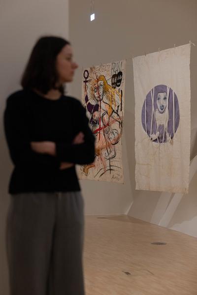 Christa Hauer. Künstlerin. Galeristin. Aktivistin (Landesgalerie Niederösterreich, 12.04.2025-01.03.2026) Foto: eSeL.at - Lorenz Seidler