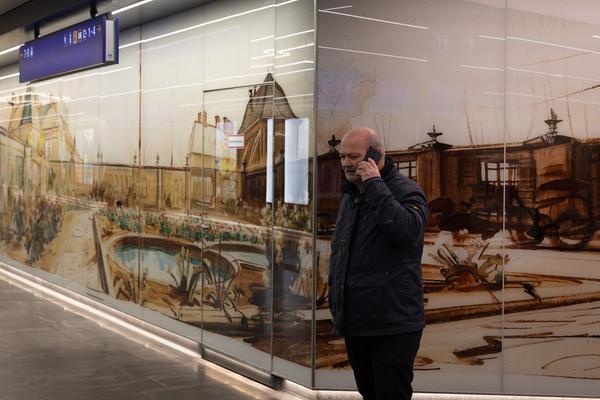 Eröffnung: Christian Kosmas Mayer &quot;Der verlorene Garten&quot; (KOER Wien @ ÖBB / U6 Station Meidling, 11.2.2025) Foto: eSeL.at - Lorenz Seidler
