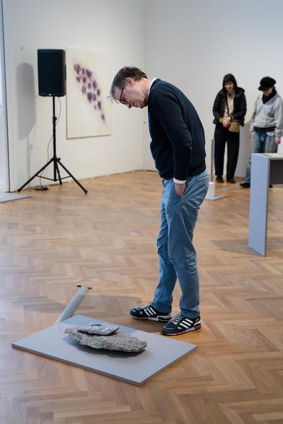 Opening: Come Closer (Akademie der bildenden Künste Wien, 10.04.2025) Foto: eSeL.at - Sarah Tasha