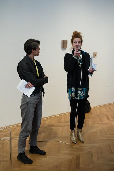 Opening: Come Closer (Akademie der bildenden Künste Wien, 10.04.2025) Foto: eSeL.at - Sarah Tasha