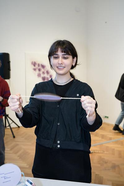 Opening: Come Closer (Akademie der bildenden Künste Wien, 10.04.2025) Foto: eSeL.at - Sarah Tasha