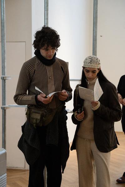 Opening: Come Closer (Akademie der bildenden Künste Wien, 10.04.2025) Foto: eSeL.at - Sarah Tasha