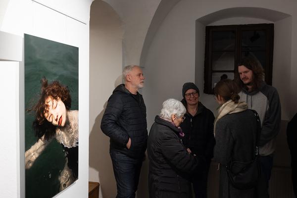 Eröffnung Come In! Galerie: Valentina Ilazi (Waidhofen / Ybbs, 21.2.2025) Foto: eSeL.at - Lorenz Seidler