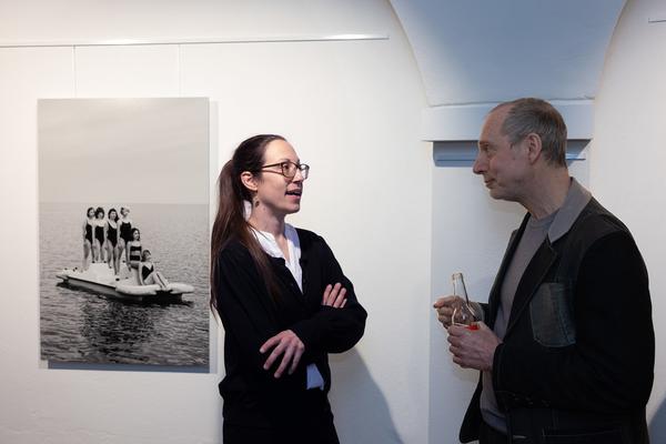 Eröffnung Come In! Galerie: Valentina Ilazi (Waidhofen / Ybbs, 21.2.2025) Foto: eSeL.at - Lorenz Seidler