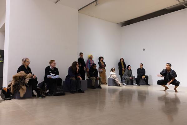 Daliah Touré: A collection of ways (Kunstraum Niederösterreich, 14.2.2025) Foto: eSeL.at - Lorenz Seidler