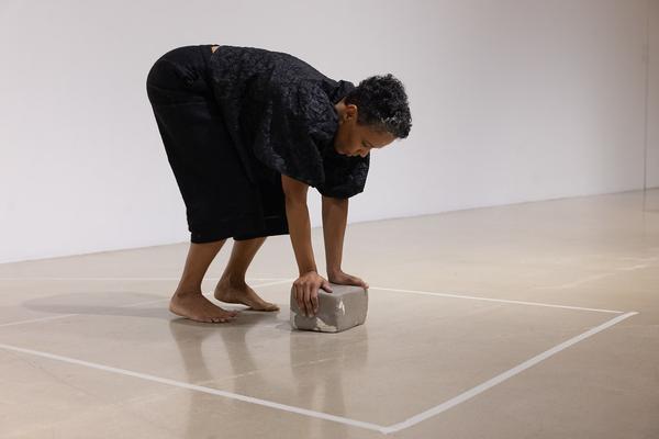 Daliah Touré: A collection of ways (Kunstraum Niederösterreich, 14.2.2025) Foto: eSeL.at - Lorenz Seidler