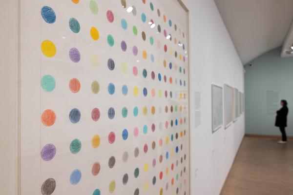 Damien Hirst: Drawings (Albertina Modern, 7.5. - 12.10.2025) Foto: eSeL.at - Lorenz Seidler