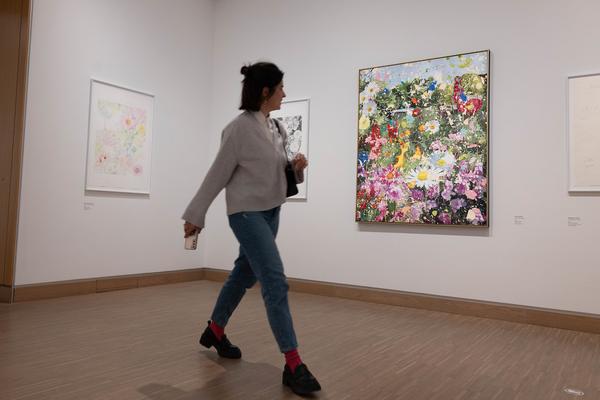 Damien Hirst: Drawings (Albertina Modern, 7.5. - 12.10.2025) Foto: eSeL.at - Lorenz Seidler