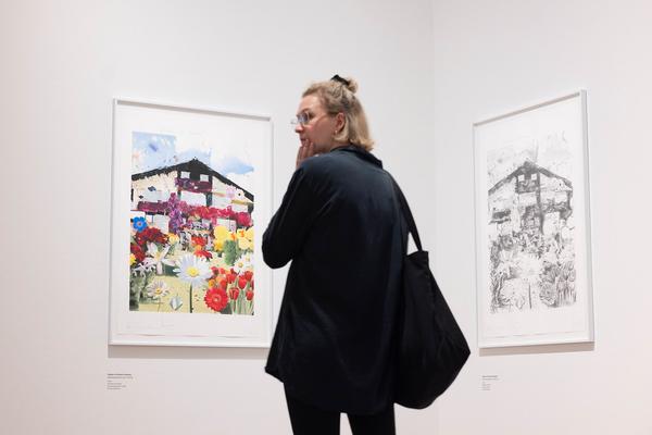 Damien Hirst: Drawings (Albertina Modern, 7.5. - 12.10.2025) Foto: eSeL.at - Lorenz Seidler
