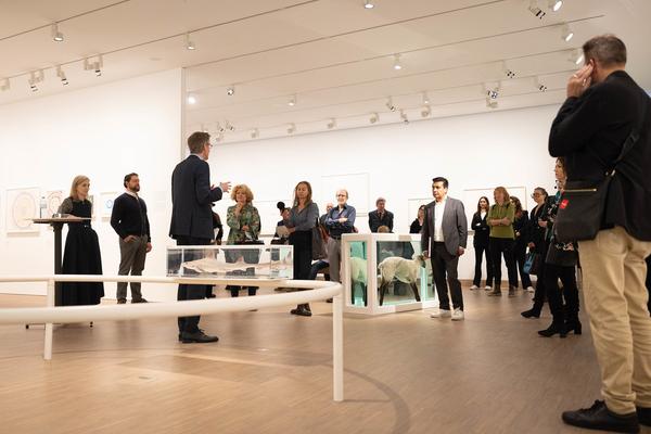 Damien Hirst: Drawings (Albertina Modern, 7.5. - 12.10.2025) Foto: eSeL.at - Lorenz Seidler