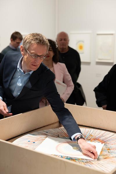 Damien Hirst: Drawings (Albertina Modern, 7.5. - 12.10.2025) Foto: eSeL.at - Lorenz Seidler