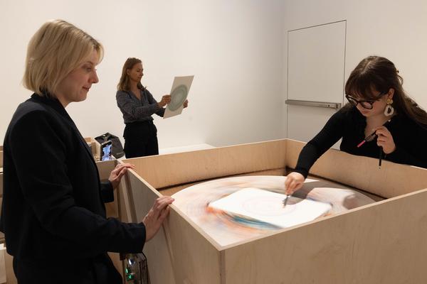 Damien Hirst: Drawings (Albertina Modern, 7.5. - 12.10.2025) Foto: eSeL.at - Lorenz Seidler