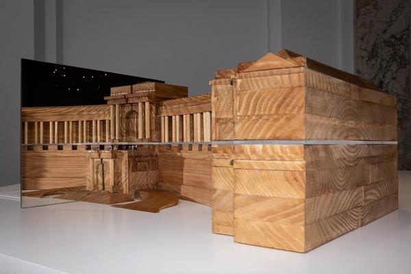 Denkmal 1945/2025. Künstlerische Entwürfe für die Zweite Republik (Haus der Geschichte Österreich, 22.4. - 23.11.2025) Foto: eSeL.at - Lorenz Seidler