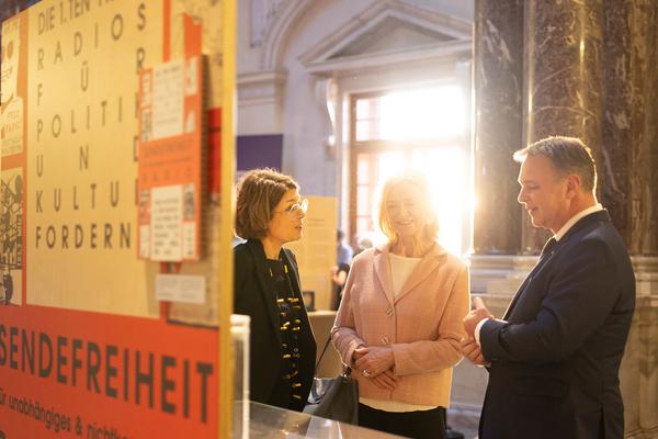 Denkmal 1945/2025. Künstlerische Entwürfe für die Zweite Republik (Haus der Geschichte Österreich, 22.4. - 23.11.2025) Foto: eSeL.at - Lorenz Seidler