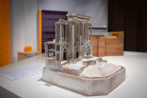 Denkmal 1945/2025. Künstlerische Entwürfe für die Zweite Republik (Haus der Geschichte Österreich, 22.4. - 23.11.2025) Foto: eSeL.at - Lorenz Seidler
