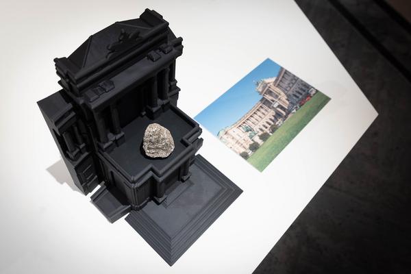 Denkmal 1945/2025. Künstlerische Entwürfe für die Zweite Republik (Haus der Geschichte Österreich, 22.4. - 23.11.2025) Foto: eSeL.at - Lorenz Seidler