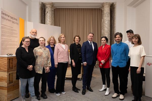 Denkmal 1945/2025. Künstlerische Entwürfe für die Zweite Republik (Haus der Geschichte Österreich, 22.4. - 23.11.2025) Foto: eSeL.at - Lorenz Seidler