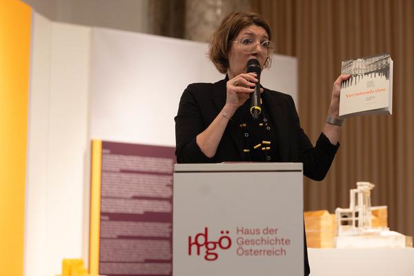 Denkmal 1945/2025. Künstlerische Entwürfe für die Zweite Republik (Haus der Geschichte Österreich, 22.4. - 23.11.2025) Foto: eSeL.at - Lorenz Seidler