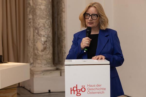 Denkmal 1945/2025. Künstlerische Entwürfe für die Zweite Republik (Haus der Geschichte Österreich, 22.4. - 23.11.2025) Foto: eSeL.at - Lorenz Seidler