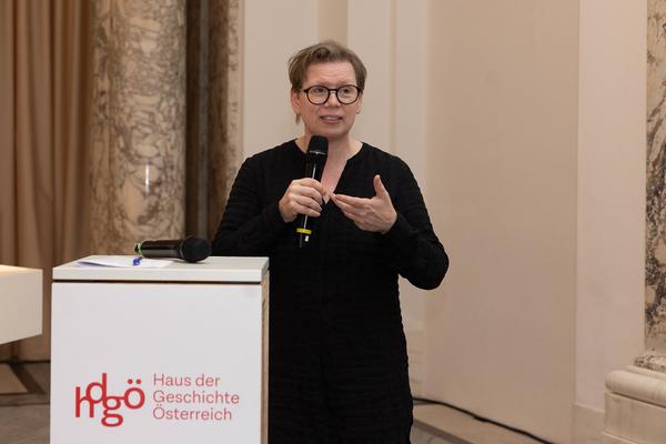 Denkmal 1945/2025. Künstlerische Entwürfe für die Zweite Republik (Haus der Geschichte Österreich, 22.4. - 23.11.2025) Foto: eSeL.at - Lorenz Seidler