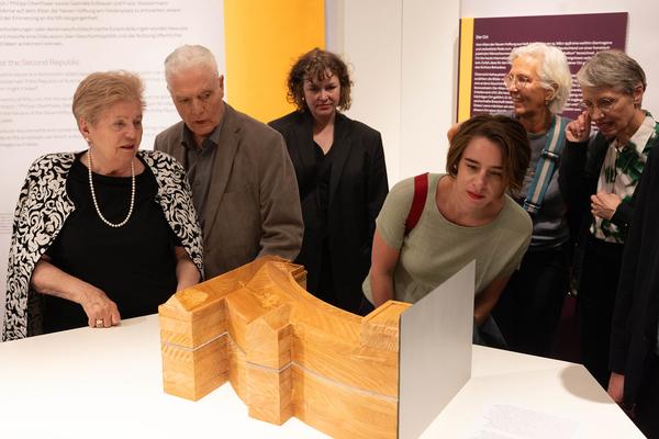 Denkmal 1945/2025. Künstlerische Entwürfe für die Zweite Republik (Haus der Geschichte Österreich, 22.4. - 23.11.2025) Foto: eSeL.at - Lorenz Seidler