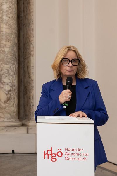 Denkmal 1945/2025. Künstlerische Entwürfe für die Zweite Republik (Haus der Geschichte Österreich, 22.4. - 23.11.2025) Foto: eSeL.at - Lorenz Seidler