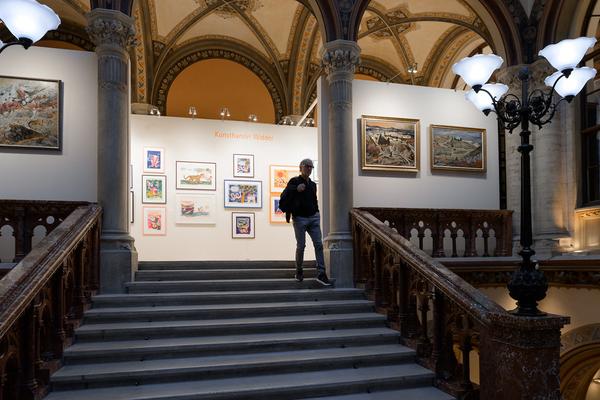 WIKAM - Wiener internationale Kunst- und Antiquitätenmesse (Palais Ferstel, 08.03. - 16.03.2025) Foto: eSeL.at - Joanna Pianka