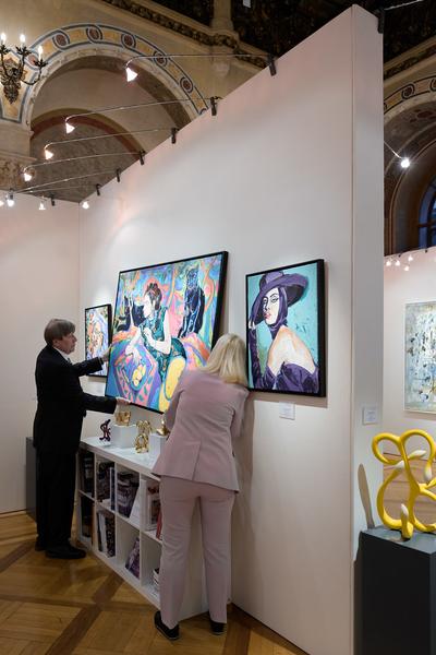 WIKAM - Wiener internationale Kunst- und Antiquitätenmesse (Palais Ferstel, 08.03. - 16.03.2025) Foto: eSeL.at - Joanna Pianka