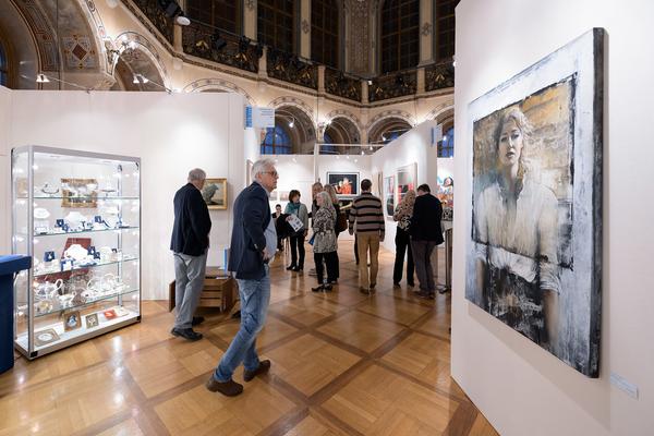 WIKAM - Wiener internationale Kunst- und Antiquitätenmesse (Palais Ferstel, 08.03. - 16.03.2025) Foto: eSeL.at - Joanna Pianka