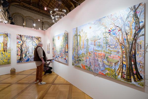WIKAM - Wiener internationale Kunst- und Antiquitätenmesse (Palais Ferstel, 08.03. - 16.03.2025) Foto: eSeL.at - Joanna Pianka