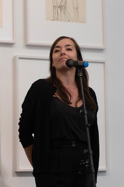 DOMerstagabend: Mieze Medusa &amp; Yasmo in einer Spoken Word Performance (Dom Museum Wien, 24.4.2025) Foto: eSeL.at - Lorenz Seidler