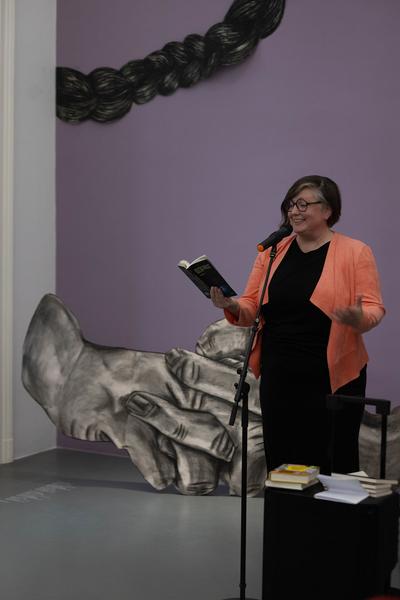 DOMerstagabend: Mieze Medusa &amp; Yasmo in einer Spoken Word Performance (Dom Museum Wien, 24.4.2025) Foto: eSeL.at - Lorenz Seidler