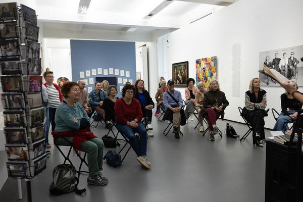 DOMerstagabend: Mieze Medusa &amp; Yasmo in einer Spoken Word Performance (Dom Museum Wien, 24.4.2025) Foto: eSeL.at - Lorenz Seidler