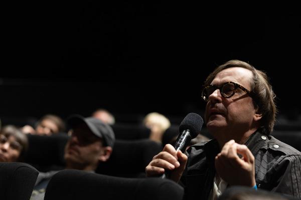 donaufestival: Jula Grillmayr im Gespräch mit Jens Balzer (Kino im Kesselhaus, 10.5.2025) Foto: eSeL.at - Lorenz Seidler