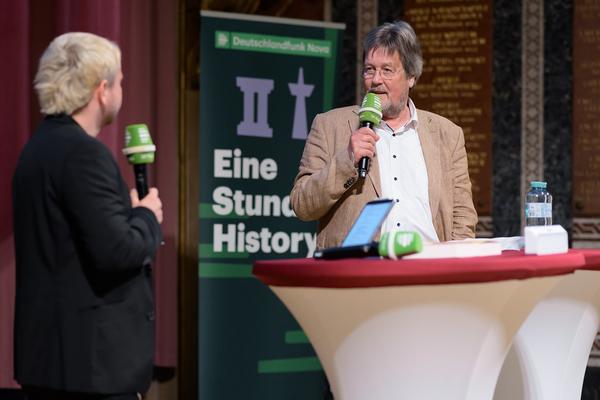 Livepodcast „Eine Stunde History“ - Die letzten Monate des Krieges (Heeresgeschichtliches Museum, 10.04.2025) Foto: eSeL.at - Joanna Pianka