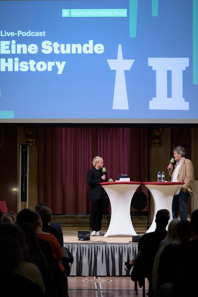 Livepodcast „Eine Stunde History“ - Die letzten Monate des Krieges (Heeresgeschichtliches Museum, 10.04.2025) Foto: eSeL.at - Joanna Pianka