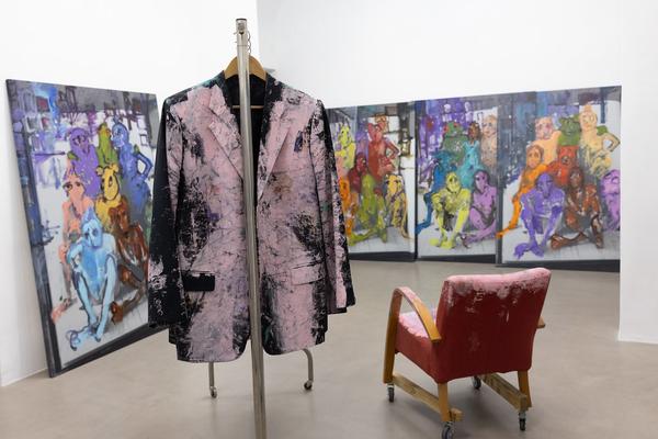 Eva Beresin "Offstage" (Galerie Charim, 17.1. - 8.3.2025)