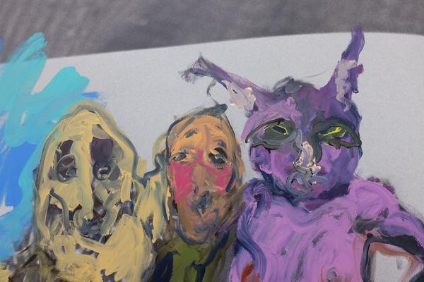 Eva Beresin "Offstage" (Galerie Charim, 17.1. - 8.3.2025)