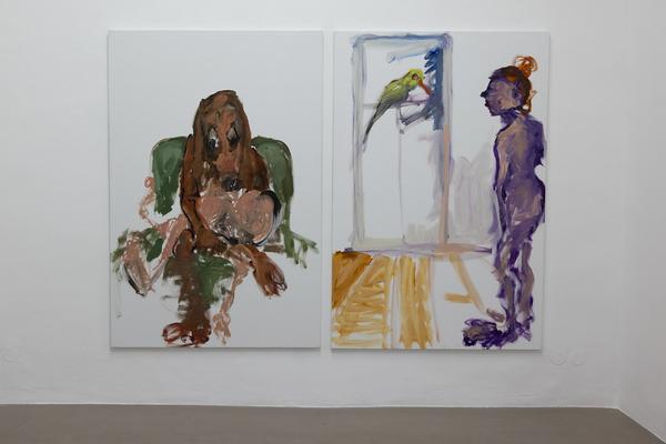 Eva Beresin "Offstage" (Galerie Charim, 17.1. - 8.3.2025)