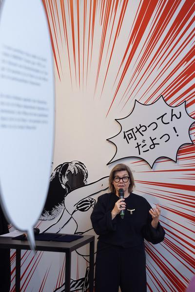 Girl meets Manga. Eine Manga-Biografie aus Tokio (1985–1992) (MAK Kunstblättersaal, 2.4. - 17.8.2025) Foto: eSeL.at - Lorenz Seidler