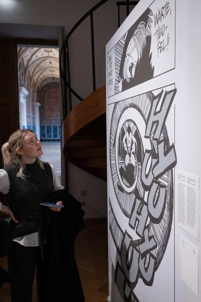 Girl meets Manga. Eine Manga-Biografie aus Tokio (1985–1992) (MAK Kunstblättersaal, 2.4. - 17.8.2025) Foto: eSeL.at - Lorenz Seidler