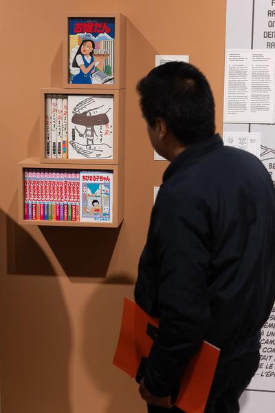 Girl meets Manga. Eine Manga-Biografie aus Tokio (1985–1992) (MAK Kunstblättersaal, 2.4. - 17.8.2025) Foto: eSeL.at - Lorenz Seidler