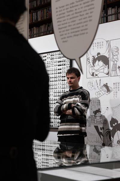 Girl meets Manga. Eine Manga-Biografie aus Tokio (1985–1992) (MAK Kunstblättersaal, 2.4. - 17.8.2025) Foto: eSeL.at - Lorenz Seidler