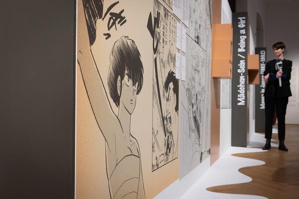 Girl meets Manga. Eine Manga-Biografie aus Tokio (1985–1992) (MAK Kunstblättersaal, 2.4. - 17.8.2025) Foto: eSeL.at - Lorenz Seidler