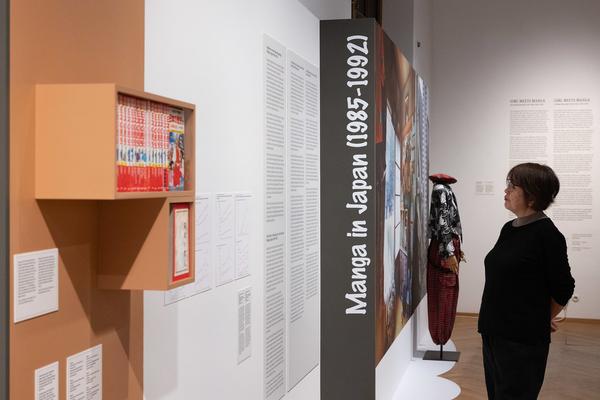 Girl meets Manga. Eine Manga-Biografie aus Tokio (1985–1992) (MAK Kunstblättersaal, 2.4. - 17.8.2025) Foto: eSeL.at - Lorenz Seidler