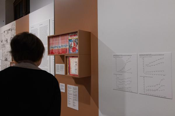 Girl meets Manga. Eine Manga-Biografie aus Tokio (1985–1992) (MAK Kunstblättersaal, 2.4. - 17.8.2025) Foto: eSeL.at - Lorenz Seidler