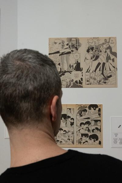 Girl meets Manga. Eine Manga-Biografie aus Tokio (1985–1992) (MAK Kunstblättersaal, 2.4. - 17.8.2025) Foto: eSeL.at - Lorenz Seidler