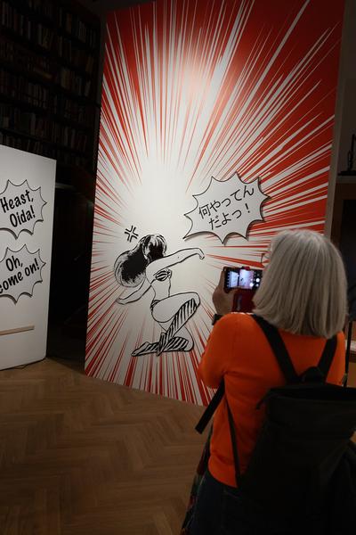 Girl meets Manga. Eine Manga-Biografie aus Tokio (1985–1992) (MAK Kunstblättersaal, 2.4. - 17.8.2025) Foto: eSeL.at - Lorenz Seidler