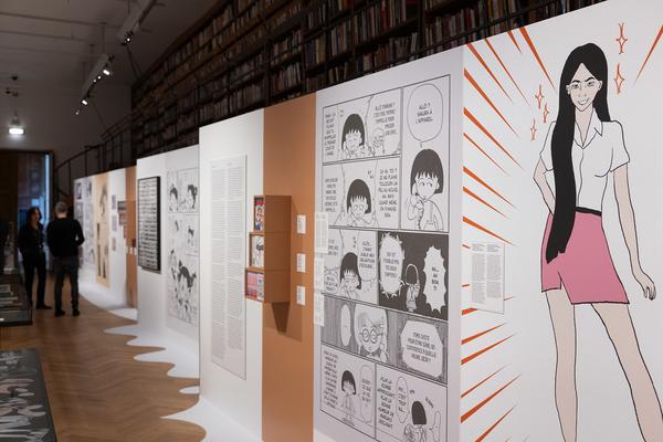 Girl meets Manga. Eine Manga-Biografie aus Tokio (1985–1992) (MAK Kunstblättersaal, 2.4. - 17.8.2025) Foto: eSeL.at - Lorenz Seidler